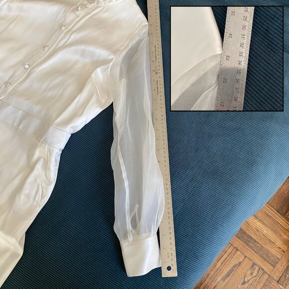 NEW Custom Silk Wedding Bridal Jumpsuit Queer Androgenous Formal Unique Suit - Picture 12 of 16